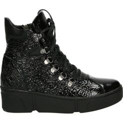 Botki - 107308 BLAC A. Czarne botki damskie skórzane Venezia. Za 379,00 zł.