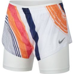 Spodenki do biegania damskie NIKE ELEVATE TRCK 2IN1 EVA / AJ9107-121. Spodenki sportowe damskie Nike, bez wzorów, do biegania. Za 179,99 zł.