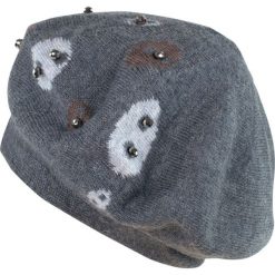 Beret damski Kaszmirowa błyskotka szary (cz13119). Szare berety damskie marki Art of Polo, z kaszmiru. Za 49,91 zł.