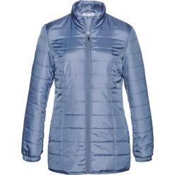 Kurtka bonprix niebieski gołębi. Niebieskie płaszcze damskie marki bonprix, długie. Za 149,99 zł.