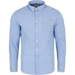 Koszula Pepe Jeans. Niebieskie koszule męskie Pepe Jeans, m, bez wzorów, z jeansu, bez kołnierzyka, z długim rękawem. Za 299,00 zł.