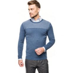 Sweter arosa półgolf niebieski. Niebieskie swetry męskie Recman, m, bez wzorów, z golfem, bez kaptura. Za 169,00 zł.