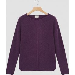 Sweter w kolorze ciemnofioletowym. Fioletowe swetry damskie Rodier, z wełny, klasyczne. W wyprzedaży za 149,95 zł.