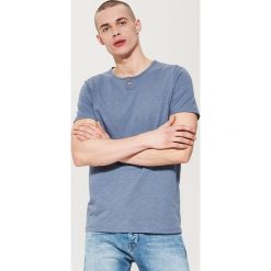 Gładki t-shirt - Niebieski. Niebieskie t-shirty męskie House, s. Za 35,99 zł.