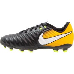 Buty sportowe chłopięce: Nike Performance TIEMPO LIGERA IV FG Korki Lanki black/white/laser orange/volt