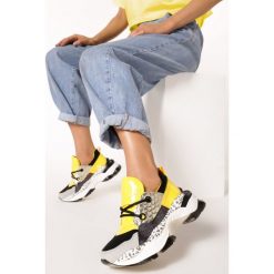 Żółte Sneakersy Prosis. Żółte sneakersy damskie Born2be. Za 149,99 zł.