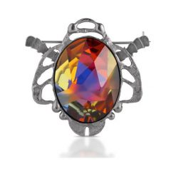 Broszki damskie: Unikalna Broszka Srebrna – srebro 925, Swarovski
