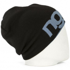 Nugget Czapka Unisex Logo 4 Reversible Beanie, Czarna. Czarne czapki zimowe damskie marki Nugget. Za 83,00 zł.
