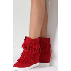 Czerwone Sneakersy Capital Letters. Czerwone sneakersy damskie marki vices. Za 79,99 zł.