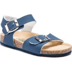 Sandały PRIMIGI - 3426600 D Blue. Niebieskie sandały dziewczęce Primigi, ze skóry ekologicznej, bez zapięcia. W wyprzedaży za 159,00 zł.