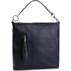 Torebka CREOLE - K10581 Granat. Niebieskie torebki klasyczne damskie Creole, ze skóry. Za 229,00 zł.