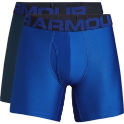 Under Armour Tech™ Bokserki 2 szt Niebieski. Niebieskie bokserki męskie Under Armour, bez wzorów, z elastanu. Za 171,95 zł.