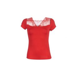 T-shirty z krótkim rękawem Morgan DCLARY. Czerwone t-shirty damskie marki Morgan, s, bez wzorów, bez kołnierzyka. Za 109,00 zł.