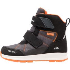 Viking VALHEST GTX Śniegowce black/orange. Czarne buty zimowe damskie marki Viking, z materiału. W wyprzedaży za 220,35 zł.