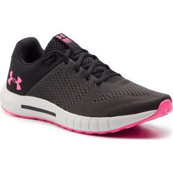 Buty UNDER ARMOUR - Ua W Micro G Pursuit 3000101-005 Blk. Czarne buty sportowe damskie Under Armour, bez wzorów, z tworzywa sztucznego, sportowe, do biegania. Za 279,95 zł.