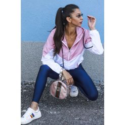 Bluza damska NEVILA PINK. Różowe bluzy sportowe damskie Bluza damska NEVILA PINK, s, bez wzorów, bez rękawów, bez kaptura. W wyprzedaży za 99,00 zł.