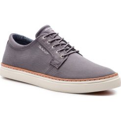 Tenisówki GANT - Bari 18638329 Gray G88. Szare trampki męskie marki GANT, ze skóry. Za 399,95 zł.