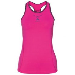 Odlo Koszulka damska Ceramicool pro Singlet crew neck różowa r. S. Czerwone bluzki sportowe damskie marki Odlo, s. Za 109,46 zł.