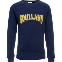 Soulland HOCKNEY Bluza navy. Niebieskie bluzy męskie marki Soulland, m, z bawełny. Za 569,00 zł.