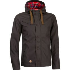 Kurtki sportowe męskie: Woox Męska Wodoodporna 8000 mm Kurtka Softshell | Brązowa Mollis Concha Espresso Senor – XXL – XXL – 8595564769941