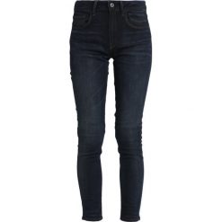 GStar DECONSTRUCTED SKINNY Jeans Skinny Fit darkblue denim. Niebieskie jeansy damskie relaxed fit marki G-Star, z bawełny. Za 469,00 zł.