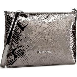 Torebka LOVE MOSCHINO - JC4235PP04KD0910 Peltro. Szare listonoszki damskie marki Love Moschino. W wyprzedaży za 419,00 zł.
