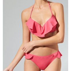 Dół od bikini - Pomarańczo. Różowe bikini marki Reserved. W wyprzedaży za 14,99 zł.