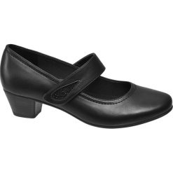 Buty ślubne damskie: czółenka damskie Easy Street czarne