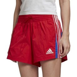 ADIDAS COLORBLOCKED 3-STRIPES > FS6153. Szorty damskie Adidas, l, z nadrukiem, z tkaniny, retro. Za 139,00 zł.