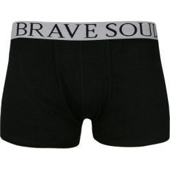Męskie, Bawełniane Bokserki Brave Soul, Bawełna z Elastanem, Czarne, Obcisłe MAJBRSCLARKczarne. Czarne majtki męskie Brave Soul, bez wzorów, z elastanu. Za 19,00 zł.