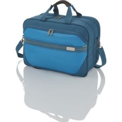 TRAVELITE METEOR Torba podróżna 30L Petrol. Pomarańczowe torby podróżne Travelite, w paski, z materiału. Za 169,00 zł.