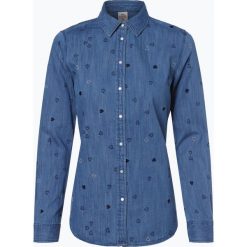 Scotch & Soda - Bluzka damska, niebieski. Niebieskie bluzki damskie marki Scotch & Soda, s, z haftami, z jeansu, bez kołnierzyka, bez rękawów. Za 569,95 zł.