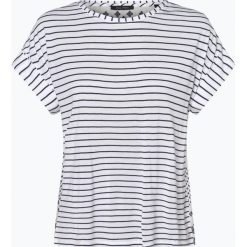 Marc O'Polo - T-shirt damski, niebieski. Niebieskie t-shirty damskie Marc O'Polo, xl, w paski, z tkaniny, eleganckie, polo. Za 229,95 zł.