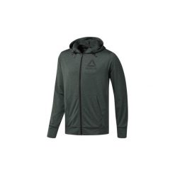 Bluzy Reebok Sport Bluza z kapturem Speedwick Full-Zip. Zielone bluzy męskie rozpinane Reebok Sport, l, z kapturem. Za 279,00 zł.