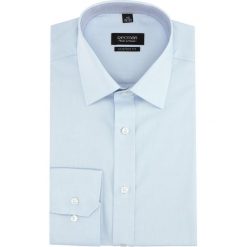 Koszula bexley 2790 długi rękaw custom fit niebieski. Niebieskie koszule męskie Recman, m, bez wzorów, bez kołnierzyka, z długim rękawem. Za 139,00 zł.