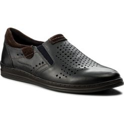 Półbuty męskie: Półbuty LASOCKI FOR MEN – MI07-A679-A540-01 Granatowy
