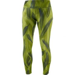Legginsy sportowe "Agile" w kolorze zielonym. Zielone legginsy sportowe damskie Salomon, xs, bez wzorów, z materiału. W wyprzedaży za 131,95 zł.