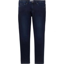 Dżinsy dresowe Slim Fit Straight bonprix ciemnoniebieski "stone". Niebieskie jeansy męskie bonprix, m, bez wzorów. Za 134,99 zł.