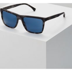 Emporio Armani Okulary przeciwsłoneczne matte grey havana. Szare okulary przeciwsłoneczne męskie Emporio Armani. Za 529,00 zł.