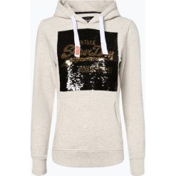 Superdry - Damska bluza nierozpinana, beżowy. Brązowe bluzy rozpinane damskie Superdry, m, z kapturem. Za 349,95 zł.