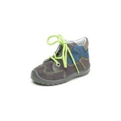 Superfit Boys Półbuty stone kombi (szerokie) - szary - Gr.Moda (2 - 6 lat). Szare buciki niemowlęce chłopięce marki Superfit, ze skóry. Za 159,00 zł.
