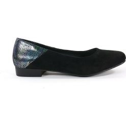 BALERINY DAMSKIE SER 6013 CZAR Z. Baleriny damskie Sergio Leone, bez wzorów, ze skóry, bez obcasa. Za 59,99 zł.