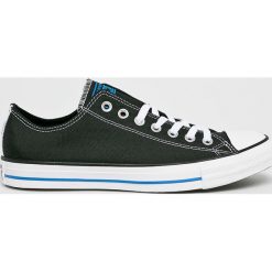 Converse - Trampki. Czarne trampki męskie Converse, bez wzorów, z gumy, na sznurówki. W wyprzedaży za 199,90 zł.