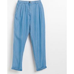Jeansy z Tencelu™ - Niebieski. Niebieskie jeansy damskie Reserved. Za 99,99 zł.