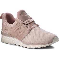 Sneakersy NEW BALANCE - WS574DUK Różowy. Różowe półbuty damskie New Balance, ze skóry. W wyprzedaży za 389,00 zł.