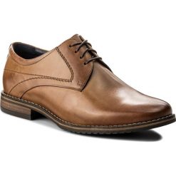Półbuty LASOCKI FOR MEN - MB01-ALDI-01 Camel. Pomarańczowe buty wizytowe męskie marki Lasocki For Men, ze skóry. Za 189,99 zł.