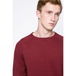 Dissident - Sweter. Brązowe swetry klasyczne męskie marki Dissident, m, z bawełny, z okrągłym kołnierzem. W wyprzedaży za 39,90 zł.