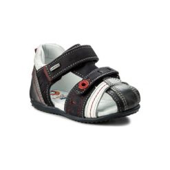 LASOCKI KIDS CI12-MOCCA-24. Niebieskie sandały chłopięce Lasocki Kids, ze skóry, bez zapięcia. Za 79,99 zł.