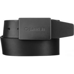 Calvin Klein Pasek Czarny. Czarne paski męskie w paski, ze skóry. Za 326,95 zł.