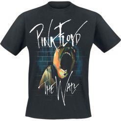 Pink Floyd The Wall Scream T-Shirt czarny. Czarne t-shirty męskie marki Pink Floyd, l. Za 74,90 zł.
